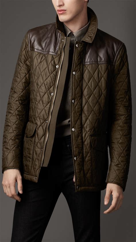 burberry men's winter jacket